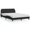 vidaXL S&auml;ngram Dover svart 135x190 cm konstl&auml;der