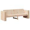 vidaXL Tr&auml;dg&aring;rdsoffa Naturf&auml;rg 185,5 x 60 x 62 cm Massiv furu