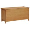 vidaXL Skohylla 90x37x45 cm massiv ek