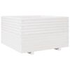 vidaXL Odlingsl&aring;da vit 80x80x49,5 cm massiv furu