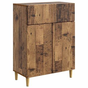vidaXL Sideboard Gammalt tr&auml; 66 x 34,5 x 90 cm Konstruerat tr&auml;