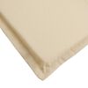 vidaXL Dyna till sols&auml;ng beige 180x60x4 cm oxfordtyg