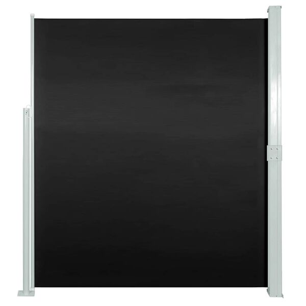 vidaXL Sidomarkis f&ouml;r uteplats 160 x 300 cm svart