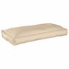 vidaXL Kudde Beige 120 x 60 x 12 cm Oxford Tyg