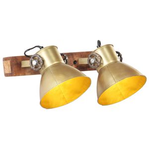 vidaXL Industriell v&auml;gglampa m&auml;ssing 45x25 cm E27
