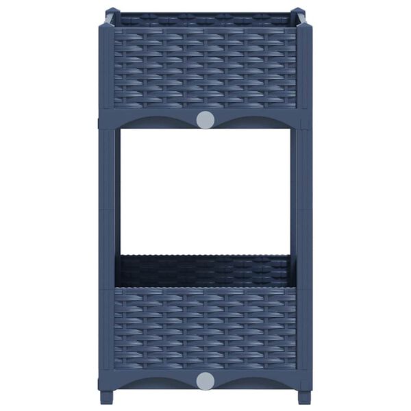 vidaXL Upph&ouml;jd odlingsl&aring;da 40x40x71 cm polypropen