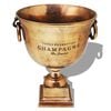 vidaXL Pokal champagnekylare koppar brun