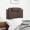 vidaXL Headboard Cushion "Viana" Brown 90 cm Faux Leather