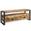 vidaXL Tv-b&auml;nk 120x35x45 cm massivt mangotr&auml;