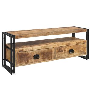 vidaXL Tv-b&auml;nk 120x35x45 cm massivt mangotr&auml;