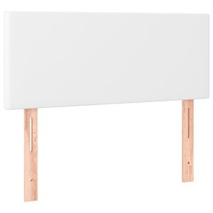 vidaXL S&auml;nggavel vit 80x5x78/88 cm konstl&auml;der