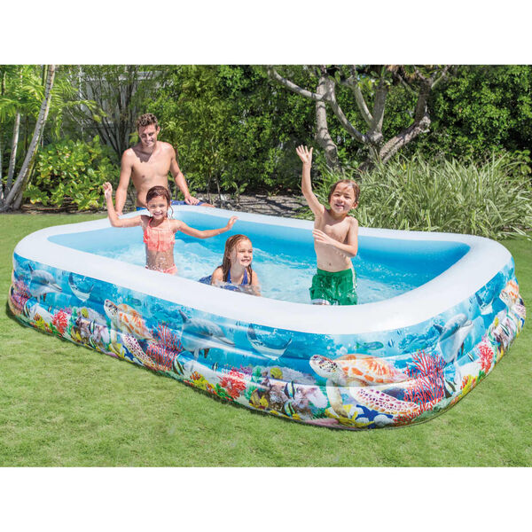 Intex Familjepool Swim Center Family Pool 305x183x56 cm havsliv