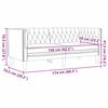 vidaXL Soffa Svart 174 x 74,5 x 70,5 cm PVC