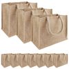 vidaXL Jutep&aring;sar 10 Naturlig 26 x 22 x 14 cm 100% Tossa Jute