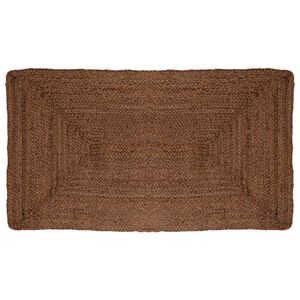vidaXL Omr&aring;desmatta Gr&aring; 60 x 110 cm Jute