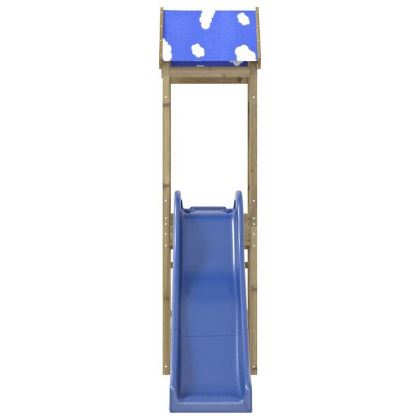 vidaXL Lekplats impregnerad furu