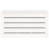 vidaXL Förvaringslåda vit 59,5x36,5x33 cm massiv furu