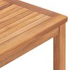 vidaXL 7-delad tr&auml;dg&aring;rdsmatgrupp 160x80 cm massiv teak