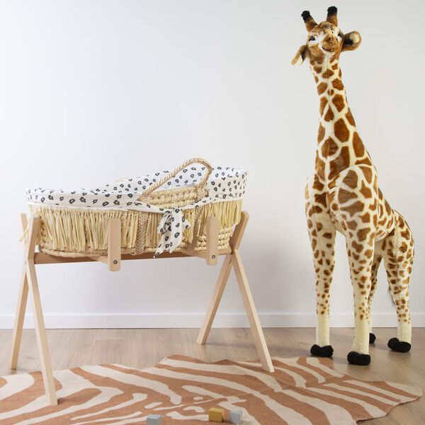 CHILDHOME Moseskorg med madrass naturf&auml;rg