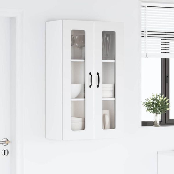 vidaXL K&ouml;kssk&aring;p Kalmar Vit 60 x 31 x 100 cm Konstruerat tr&auml;