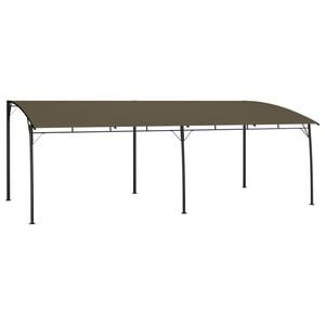 vidaXL Solskyddsmarkiser 6 x 3 x 2,55 m Taupe