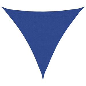 vidaXL Solsegel 160 g/m&sup2; triangul&auml;r bl&aring; 3,6x3,6x3,6 m HDPE