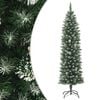 vidaXL Smal plastgran med fot 120 cm PVC