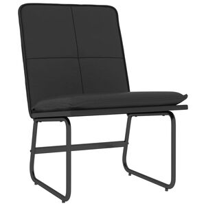 vidaXL Loungestol svart 54x75x76 cm konstl&auml;der