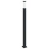 vidaXL Pollare 110 cm svart IP44