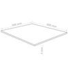 vidaXL Akrylglas Skivor Transparent 40 x 60 cm Akryl