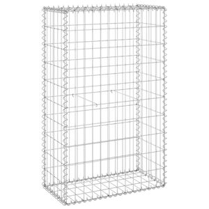 vidaXL Gabionmur i galvaniserat st&aring;l 60x30x100 cm