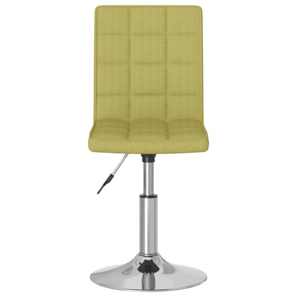 vidaXL Barstol gr&ouml;n tyg