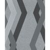 Noordwand Tapet Topchic Graphic Lines Diamonds gr&aring; och svart