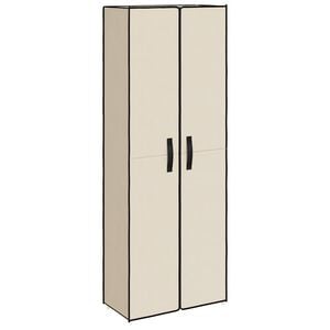 vidaXL Skosk&aring;p Gr&auml;dde 60x30x166 cm tyg