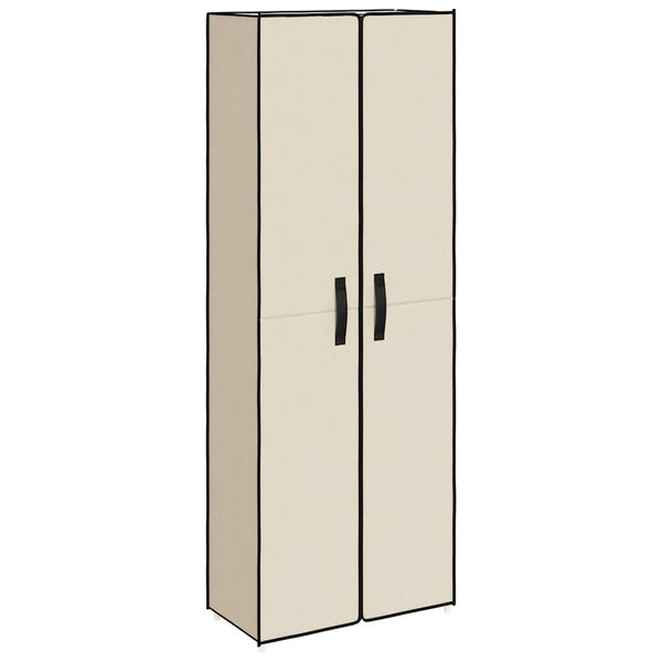 vidaXL Skosk&aring;p Gr&auml;dde 60x30x166 cm tyg