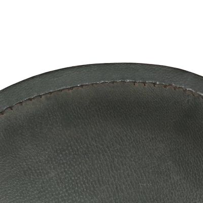 vidaXL Fladdermusfåtölj grå äkta läder