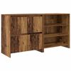 vidaXL Sideboard 2 pcs Gammalt tr&auml; 70 x 41 x 75 cm Konstruerat tr&auml;
