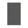 vidaXL Plisserad persienn svart 80x150 cm tyg bredd 79,4 cm polyester