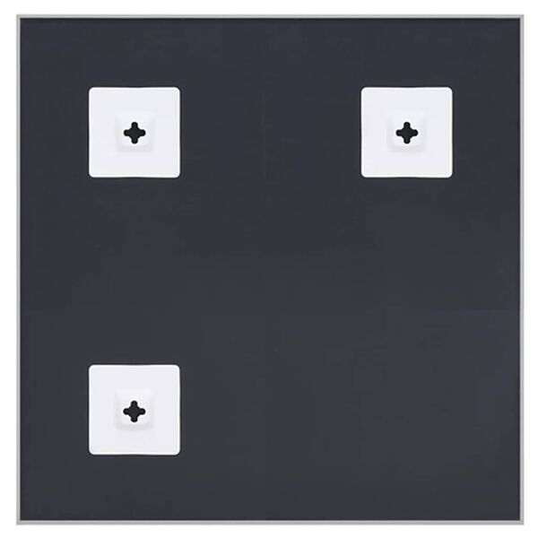 vidaXL Spegel silver 60x60 cm