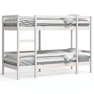 vidaXL V&aring;ningss&auml;ng vit 80x200 cm massiv furu