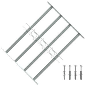 Justerbart F&ouml;nstergaller f&ouml;r f&ouml;nster med 4 st&auml;nger 500-650 mm