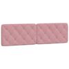 vidaXL Bed with Mattress Pink 180x200 cm Velvet