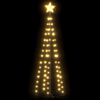vidaXL Julgranskon 84 varmvita LEDs 50x150 cm