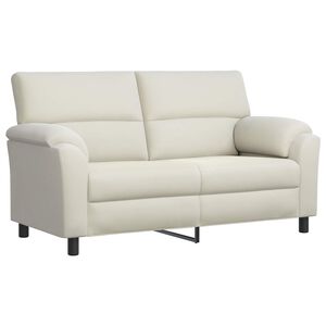 vidaXL Soffa Gr&auml;ddvit 174 x 85 x 93 cm Sammet