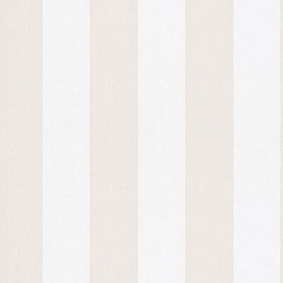 Noordwand Tapet Topchic Stripes beige och vit
