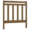 vidaXL S&auml;nggavel honungsbrun 106x4x100 cm massiv furu