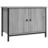 vidaXL Tv-b&auml;nk med d&ouml;rrar gr&aring; sonoma 60x35x45 cm konstruerat tr&auml;