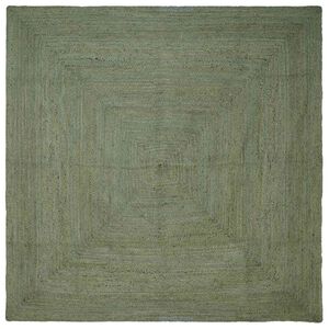 vidaXL Omr&aring;desmatta Olivgr&ouml;n 200 x 200 cm Jute