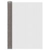 vidaXL N&auml;tduk 120 x 500 cm 3 Mesh Rostfritt st&aring;l 201 Silver
