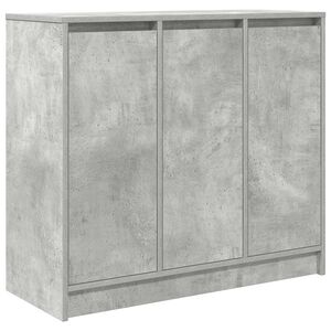 vidaXL Sk&auml;nk i betong gr&aring; 85x34x76 cm konstruerat tr&auml;